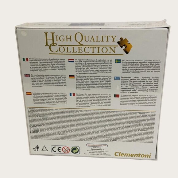 Clementoni Eiffel Tower 500 Piece Jigsaw Puzzle Paris New Factory Sealed - Picture 3 of 3